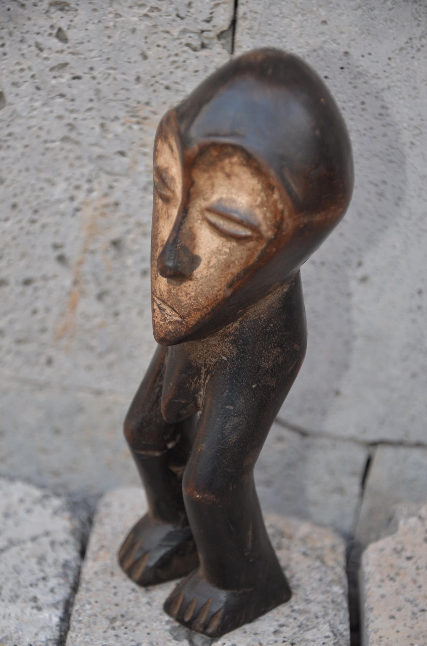 Authentic Lega Ancestor Figure | Congolese Tribal Art
