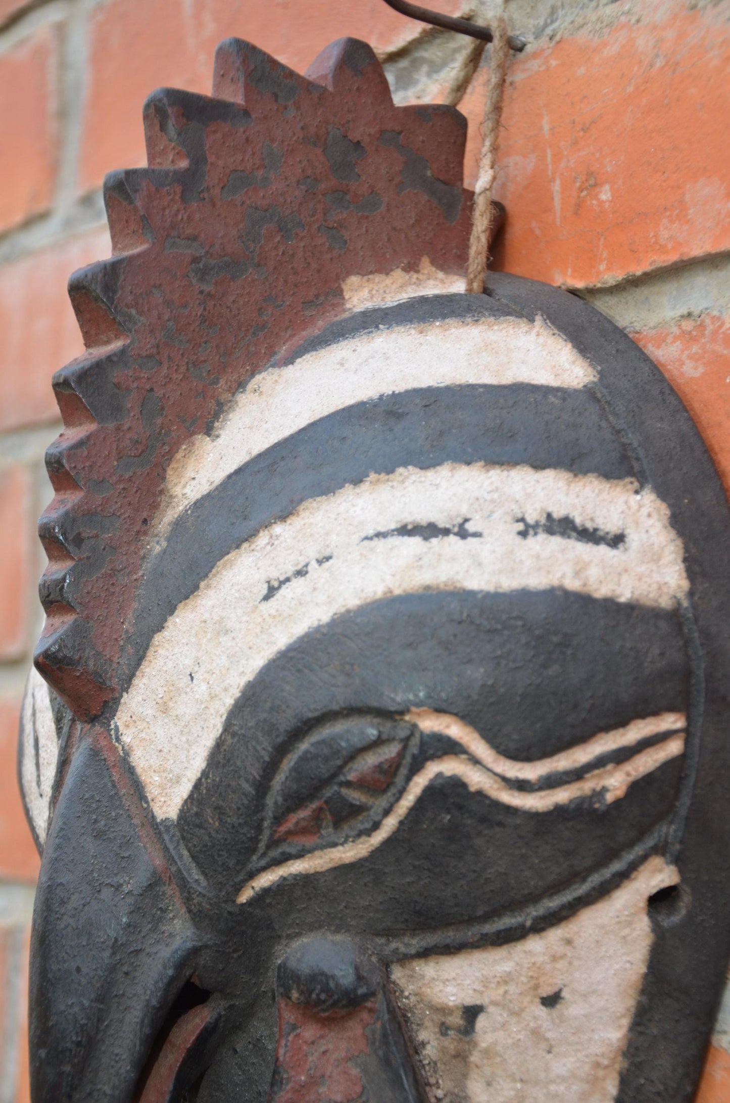 Authentic Zoomorphic Rooster/Cockerel Mask | Tribal Art