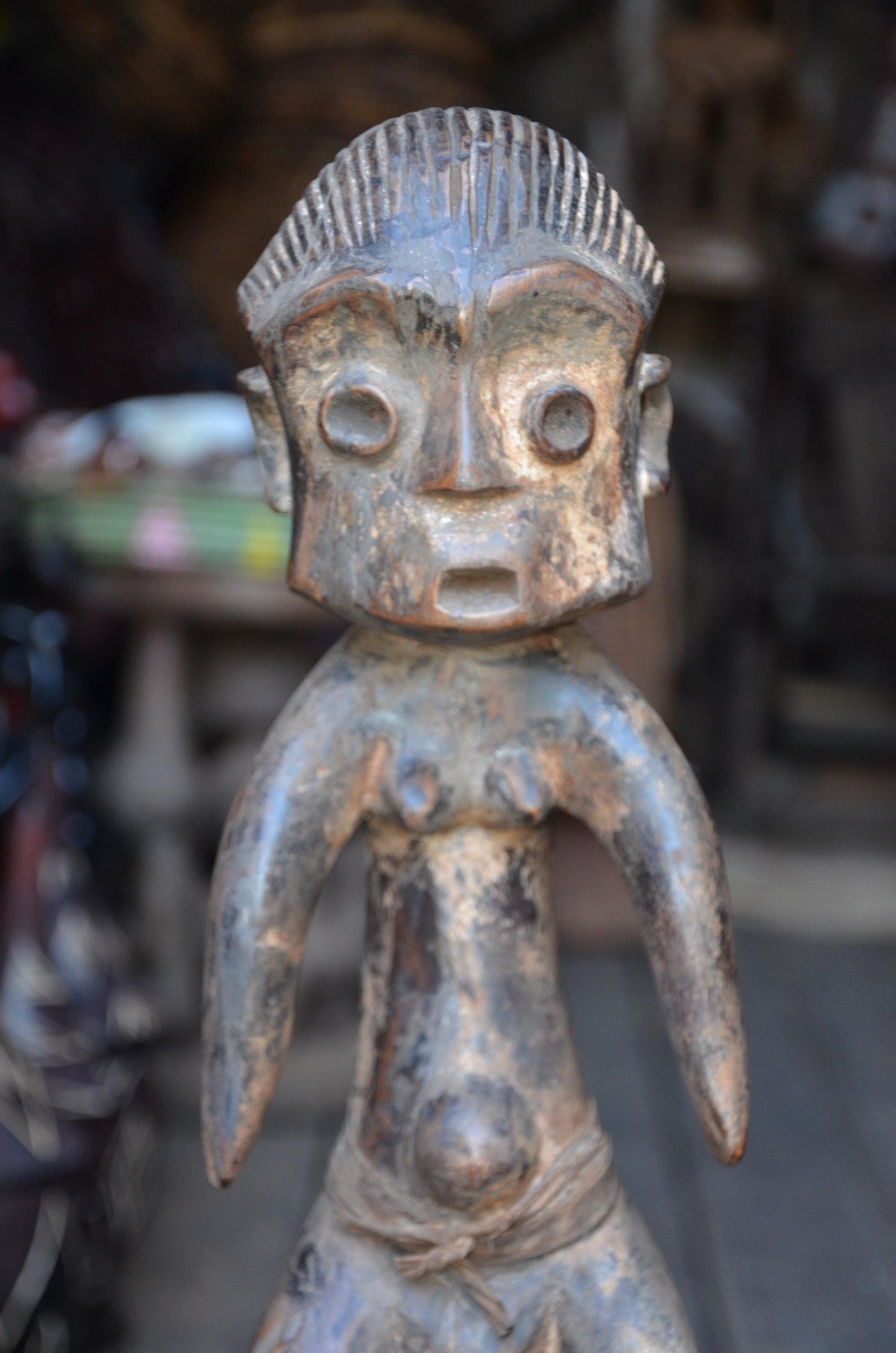 Authentic Hemba Statue | Ancestor Singiti Figure | Congolese Tribal Art