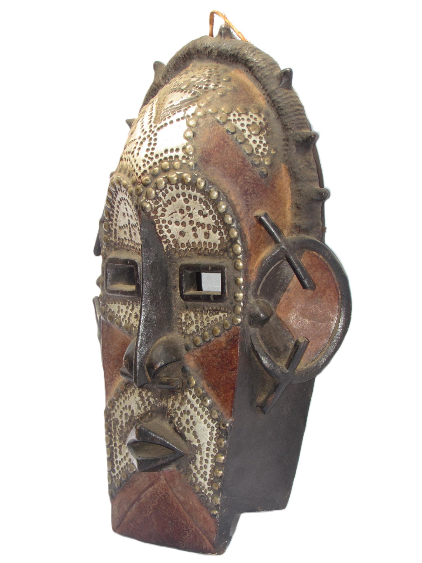 Rare African mask from the Yela or Mbole - Congo.