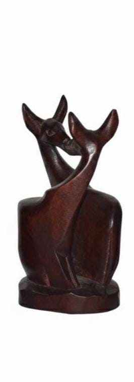 Impala – Hand-Carved Wooden Sculpture
