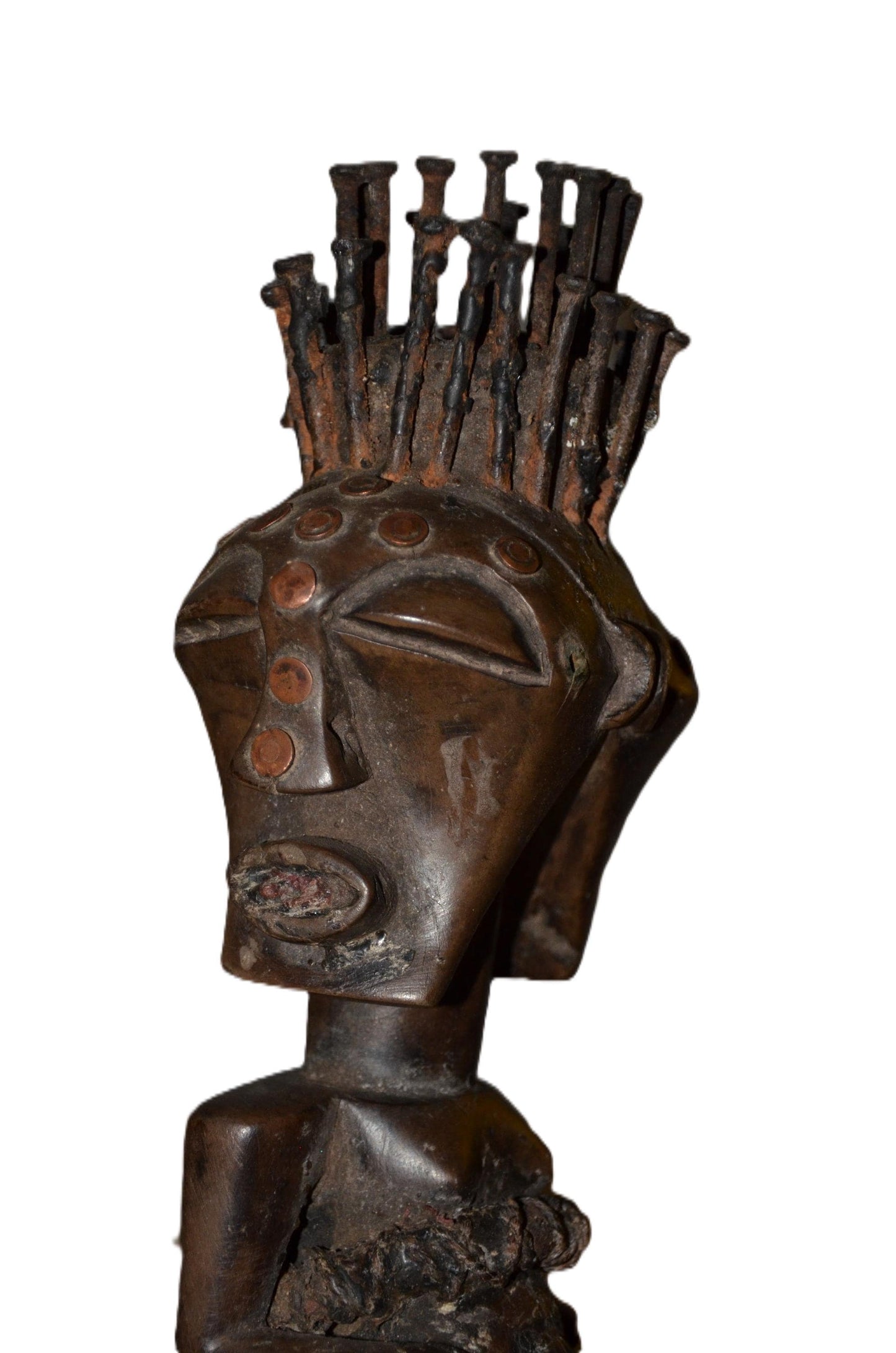 Authentic Songye Nkishi | Power Statue | Congolese Tribal Fetish Art