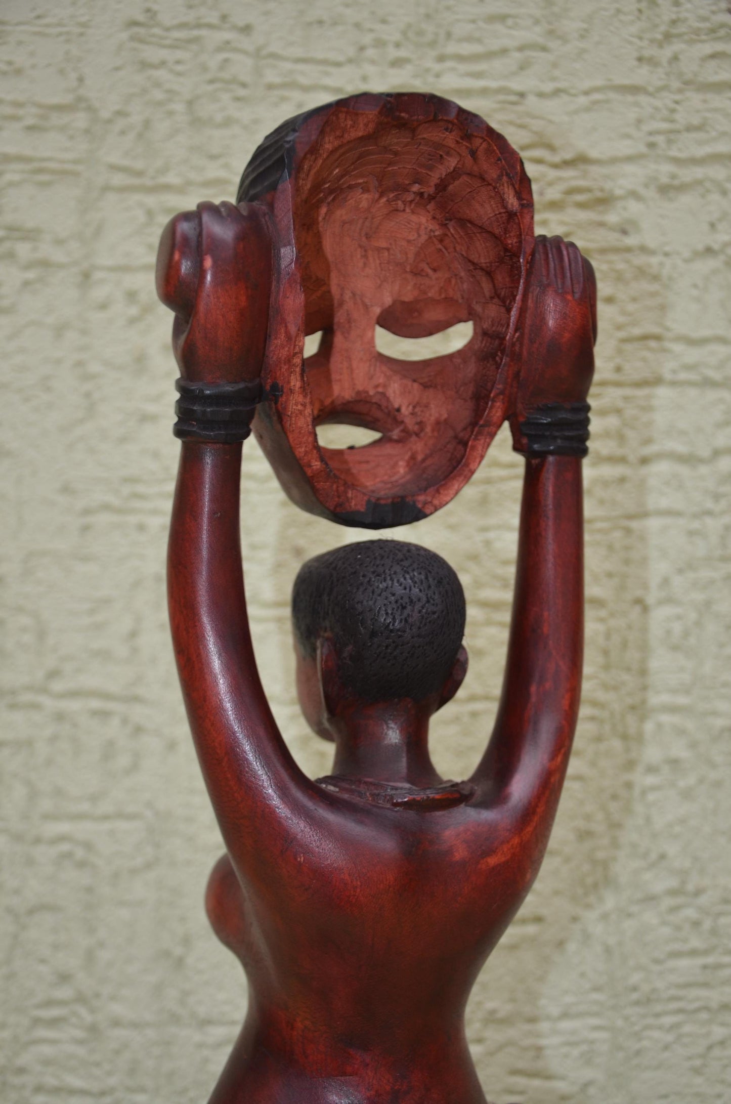 African Wooden Companion Figurine | Tribal Art Sculpture