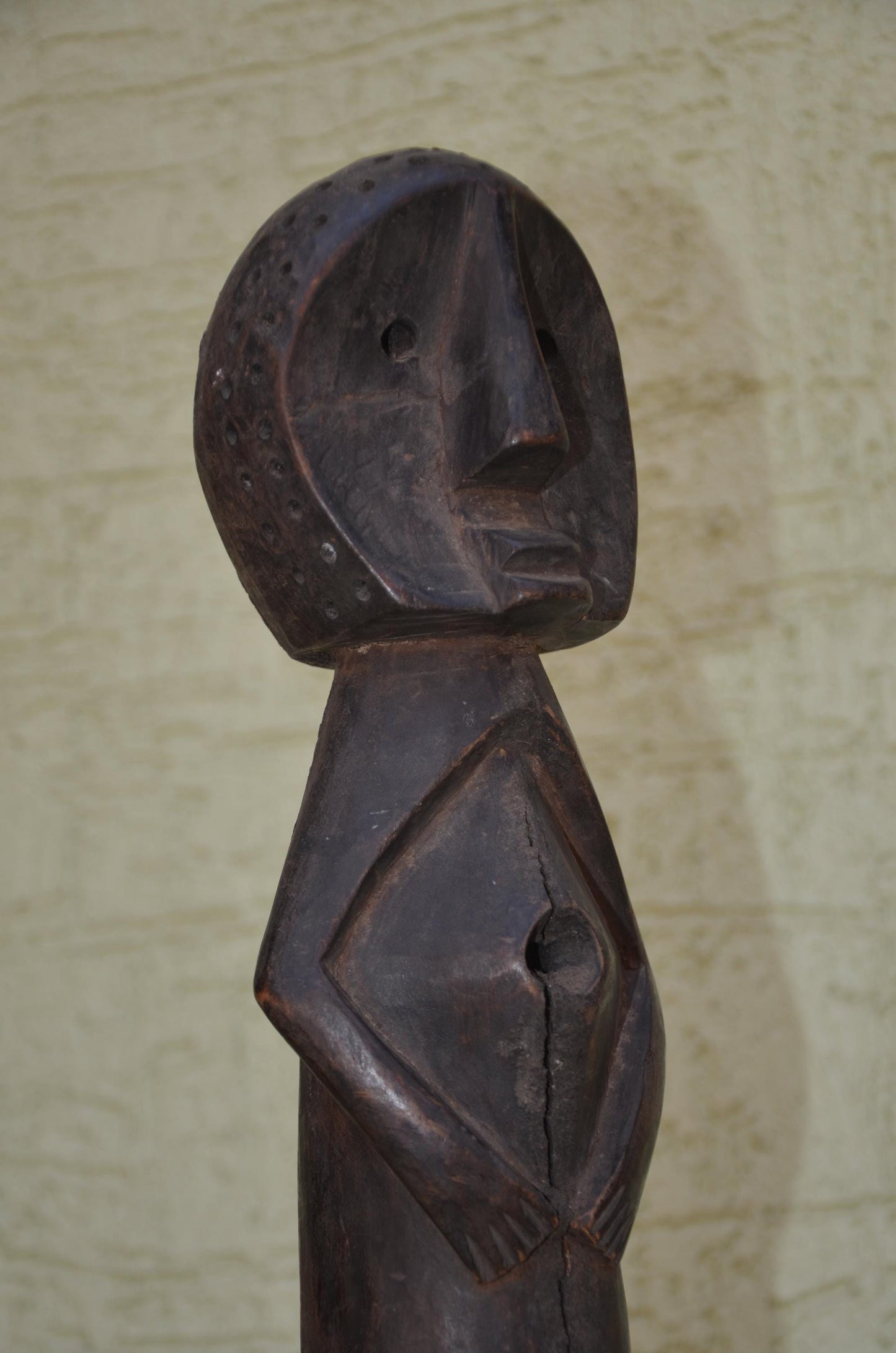 Authentic Large Lega Male Ancestor Figure | Congolese Art
