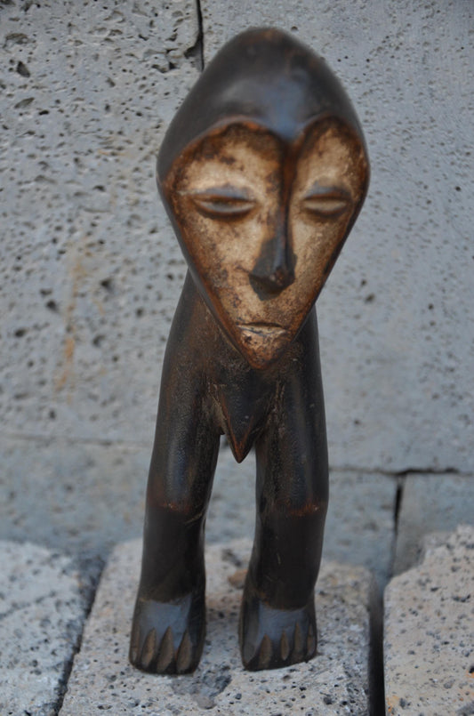 Authentic Lega Ancestor Figure | Congolese Tribal Art
