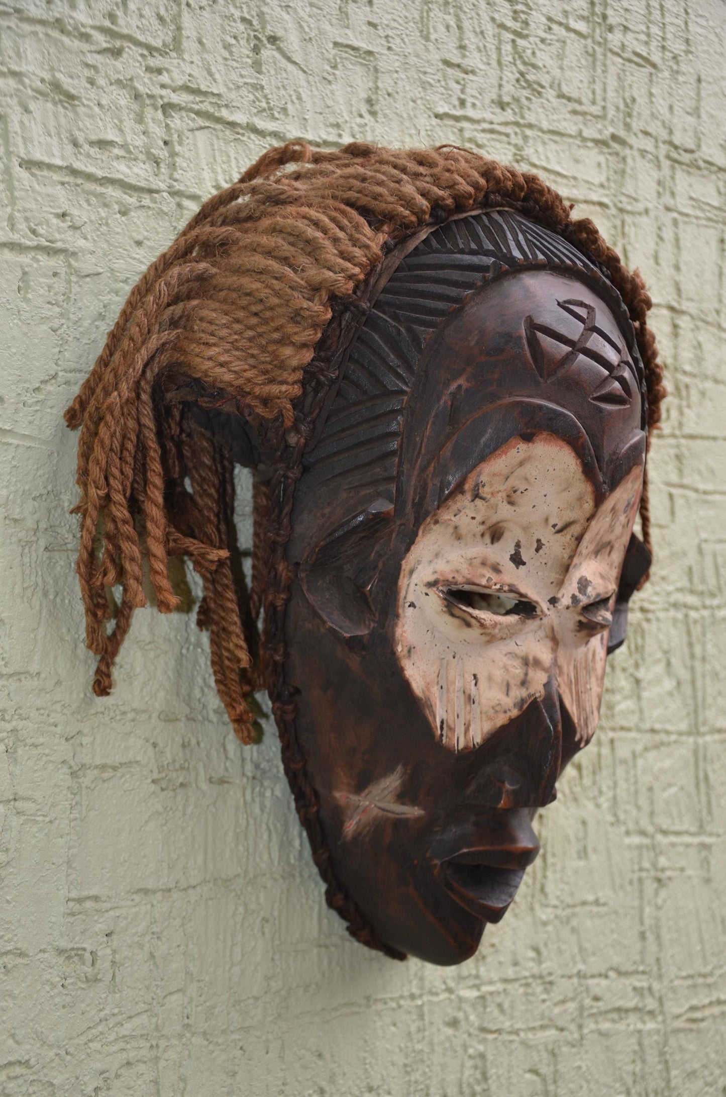 Authentic Chokwe Mwana Pwo Mask | African Ancestral Art