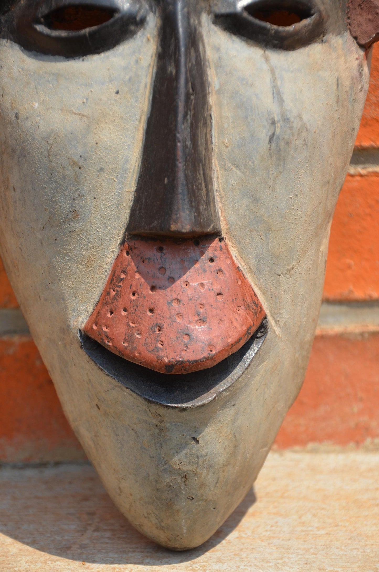 Authentic Fang Face Mask | Gabonese Tribal Art