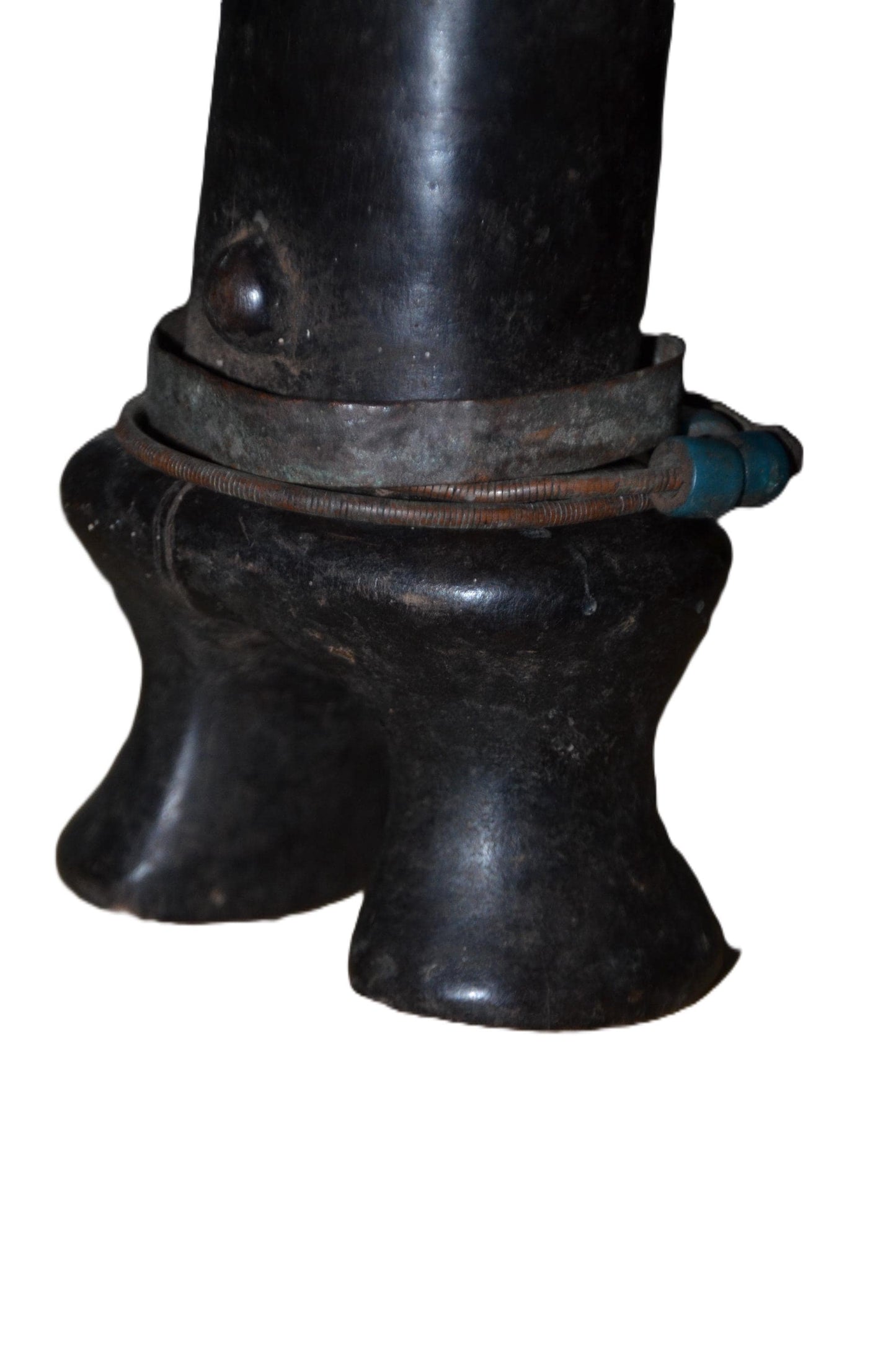 Authentic Congo Statue | Congolese Tribal Art | Hand-Carved Wood Sculpture