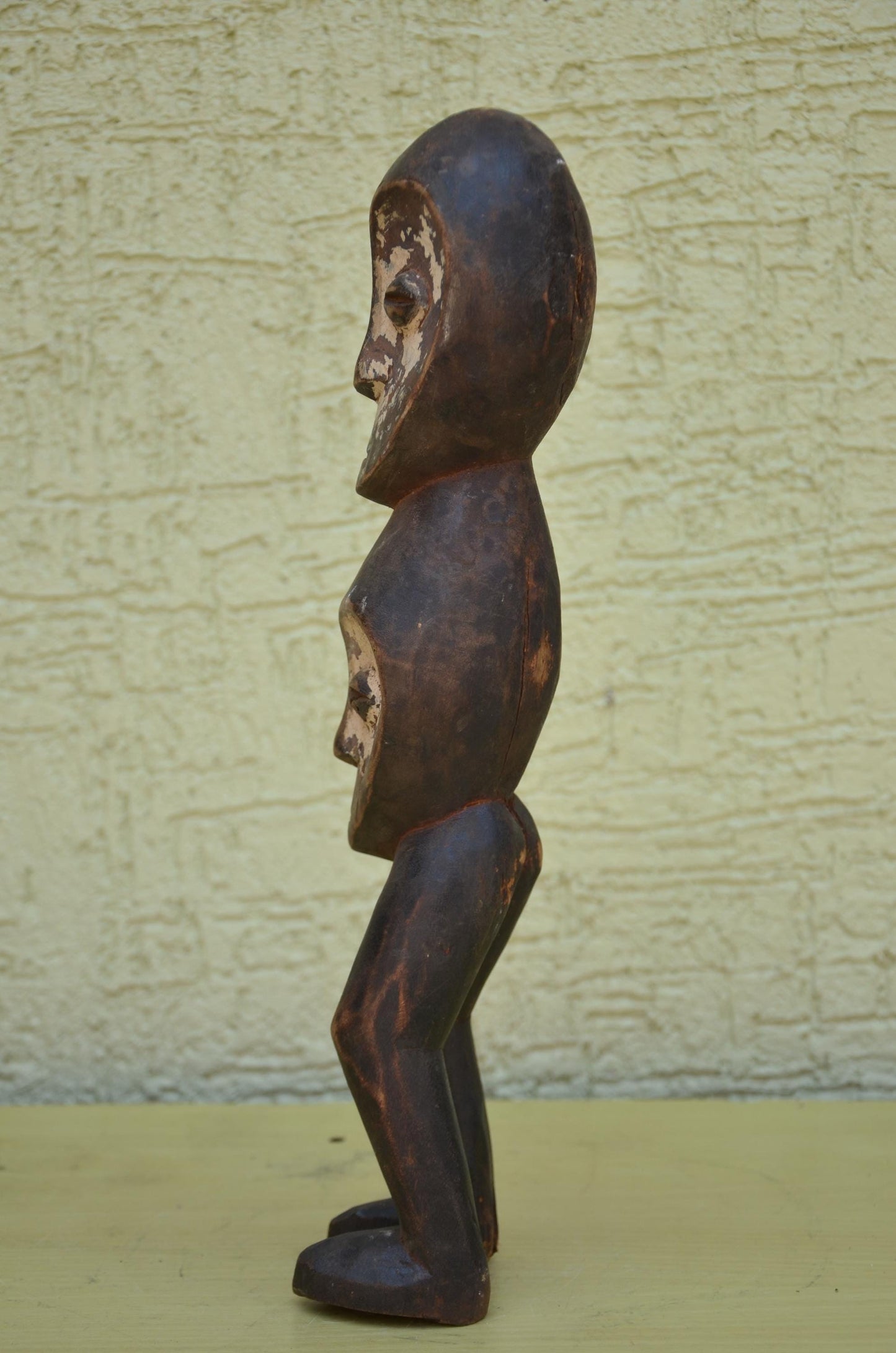 Authentic Lega Multi-Headed Figure | Congolese Tribal Art