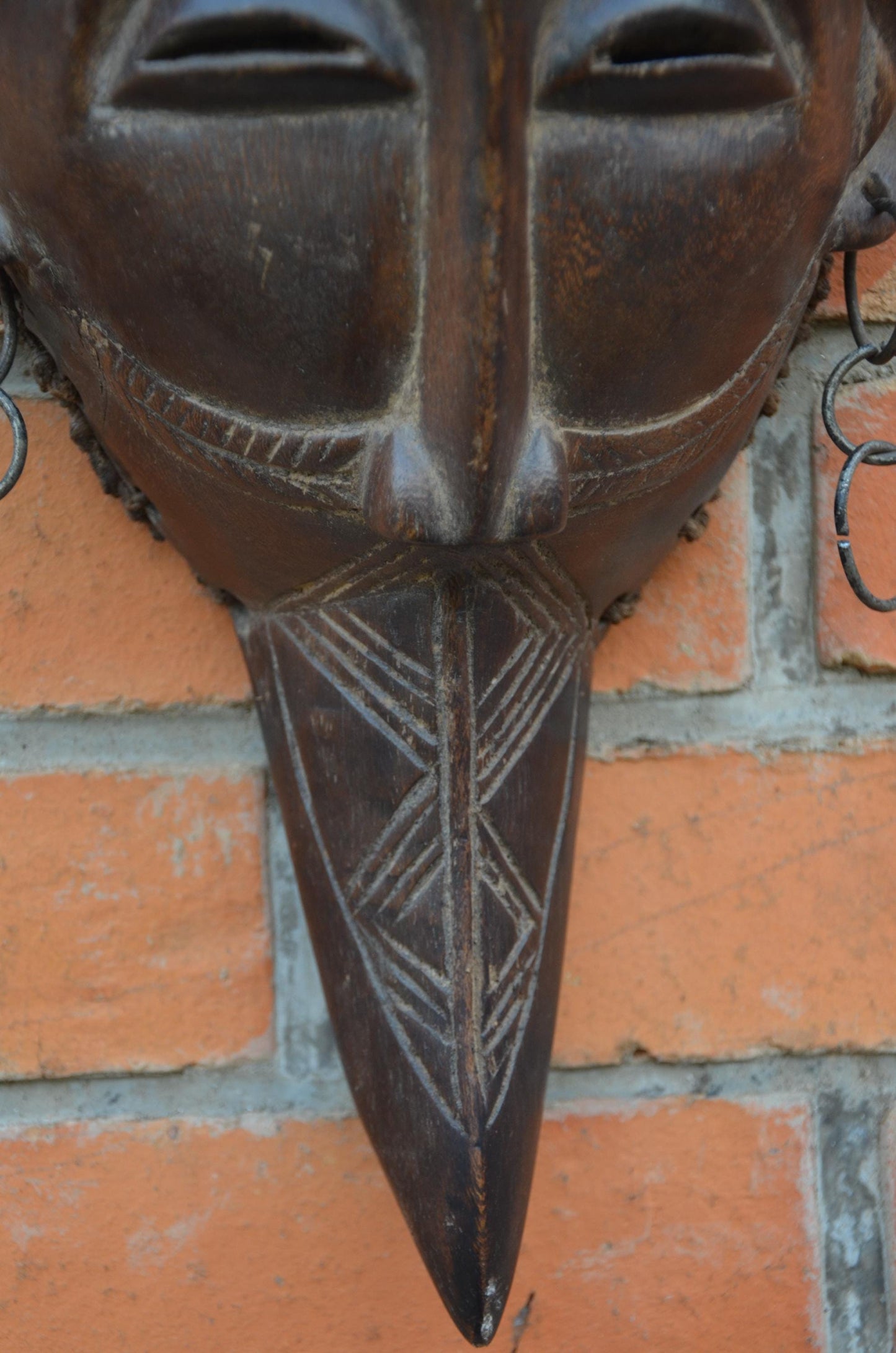 Authentic Pende/Mbagani Facial Mask | Congolese Tribal Art