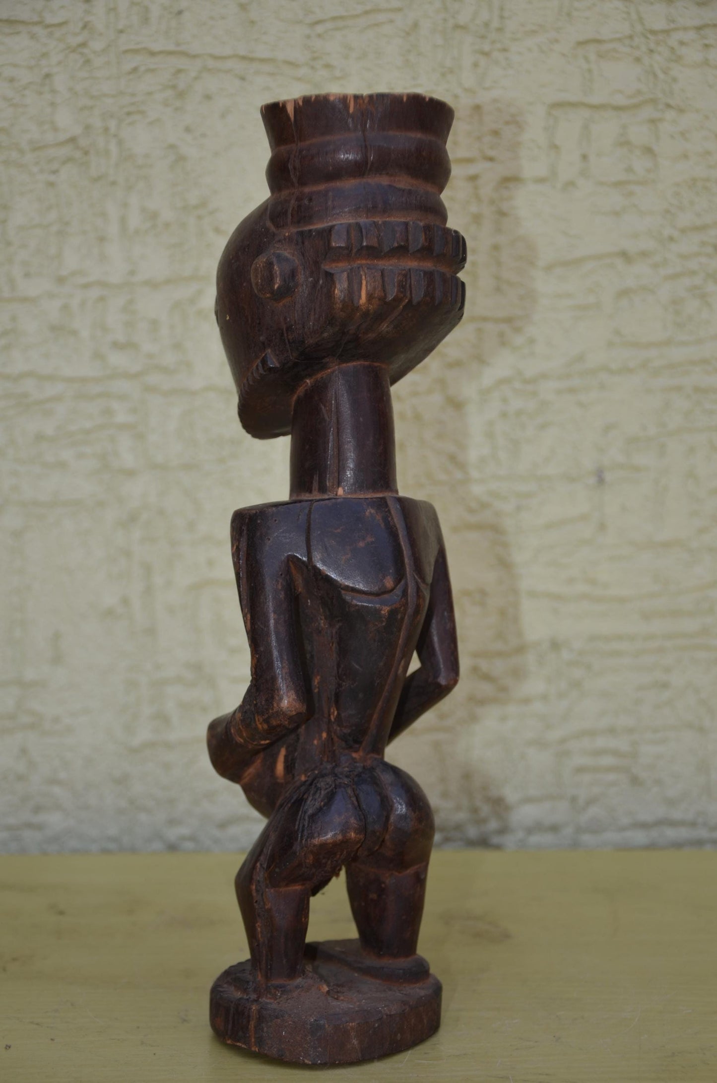 Authentic Hemba Luba Male Ancestor Figure | Congolese Art
