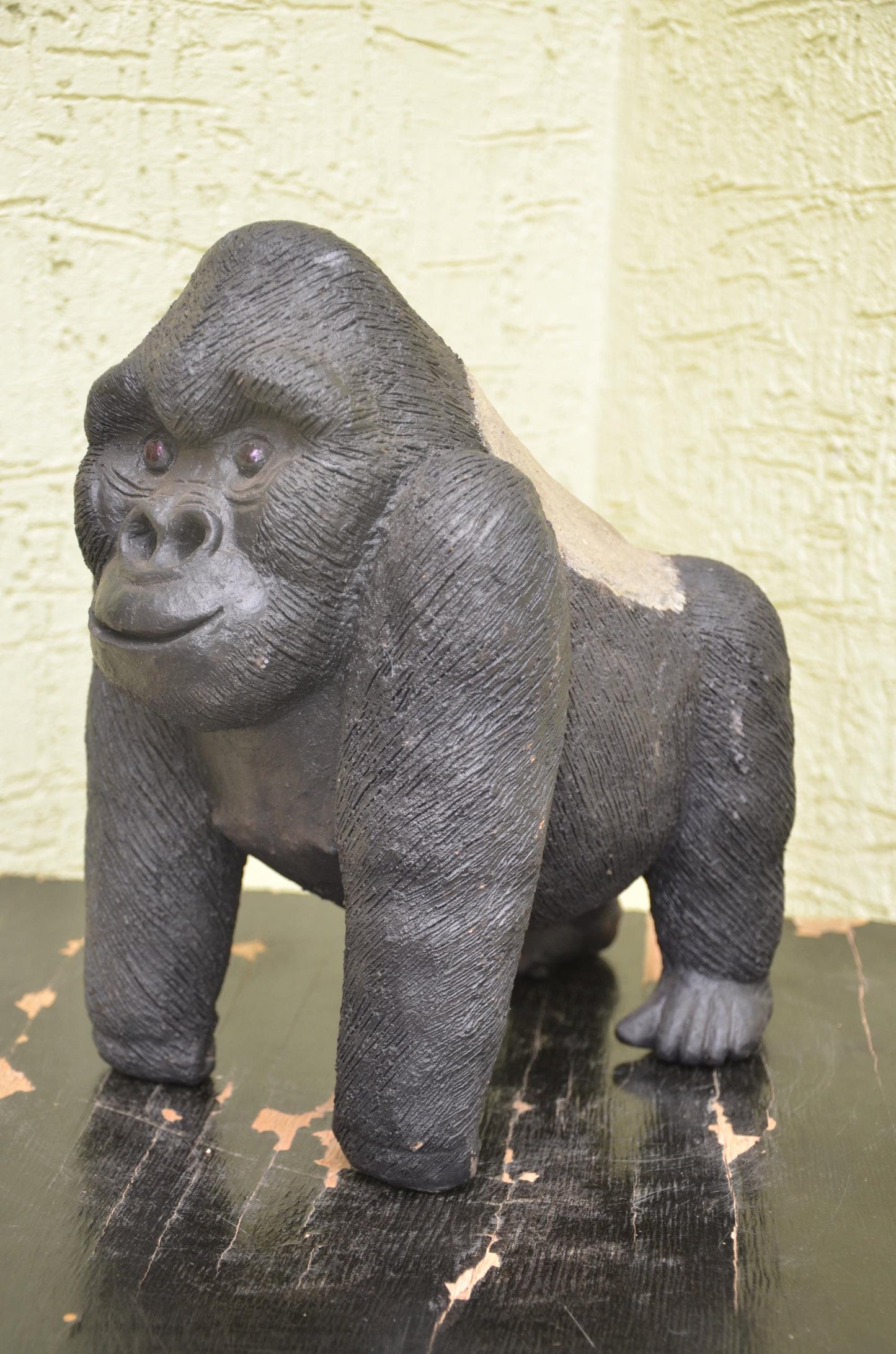 Handcrafted Clay Sculpture | Silverback Gorilla