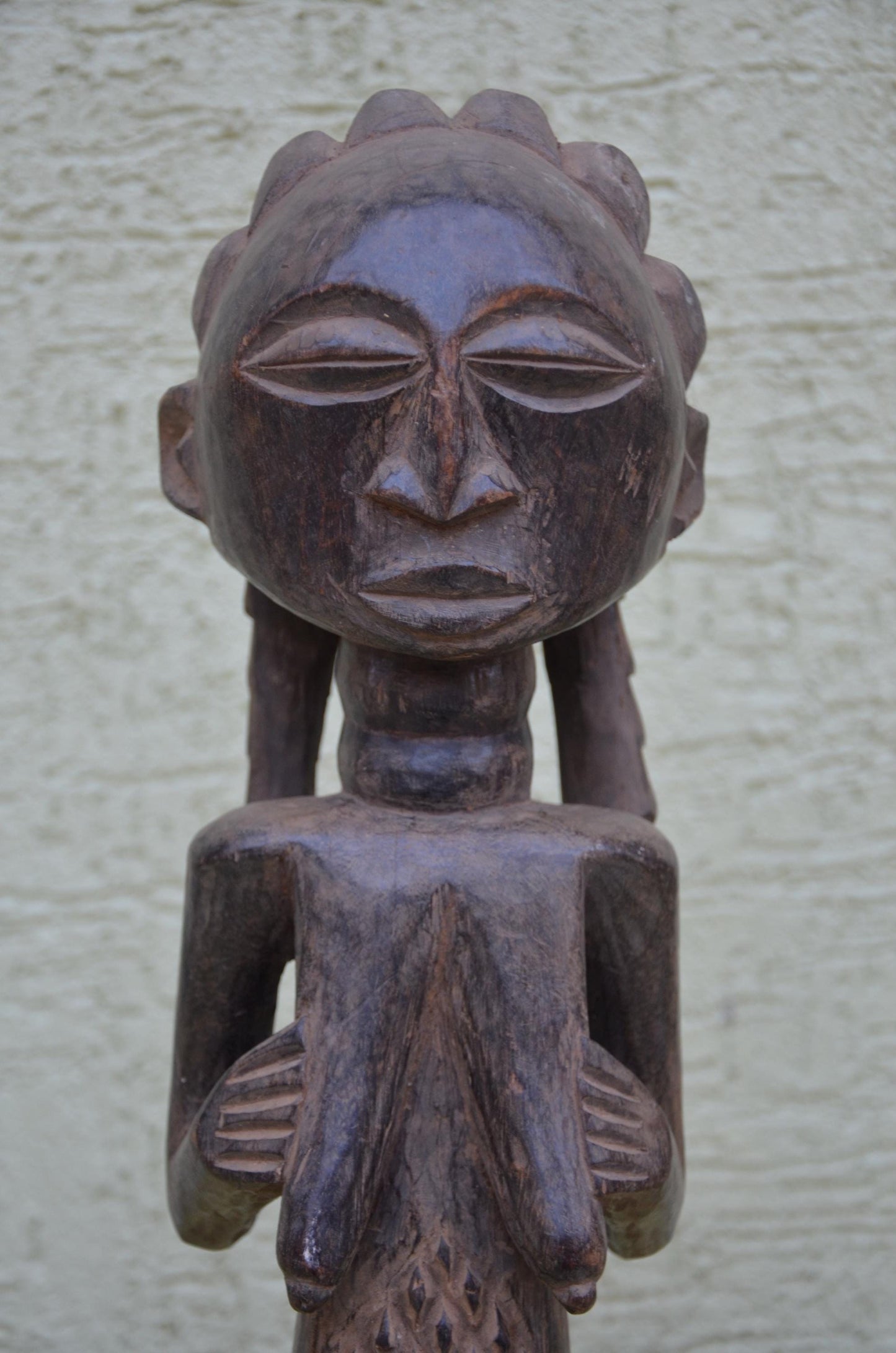 Luba Hemba Female Wooden Figure | DRC Ethnographic Art