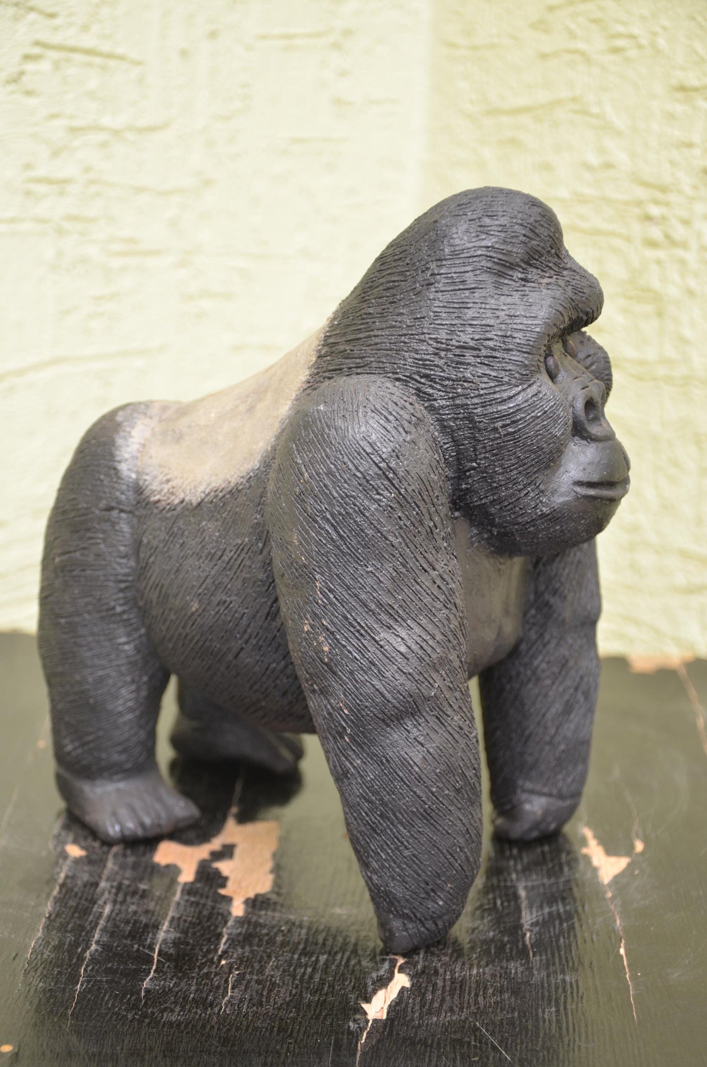 Handcrafted Clay Sculpture | Alpha Silverback Gorilla
