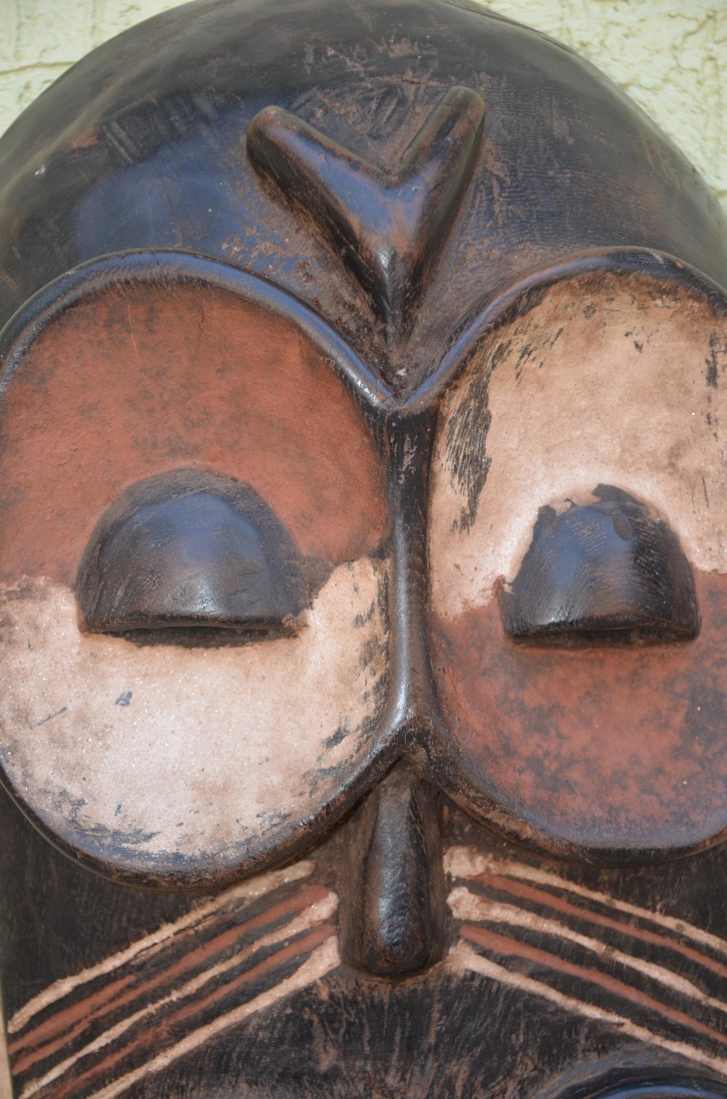 Authentic Emangungu Plank Mask | African Tribal Art