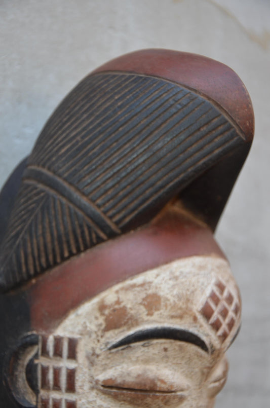 Authentic Punu Mask | Okuyi Spirit Mask | Gabonese Tribal Art