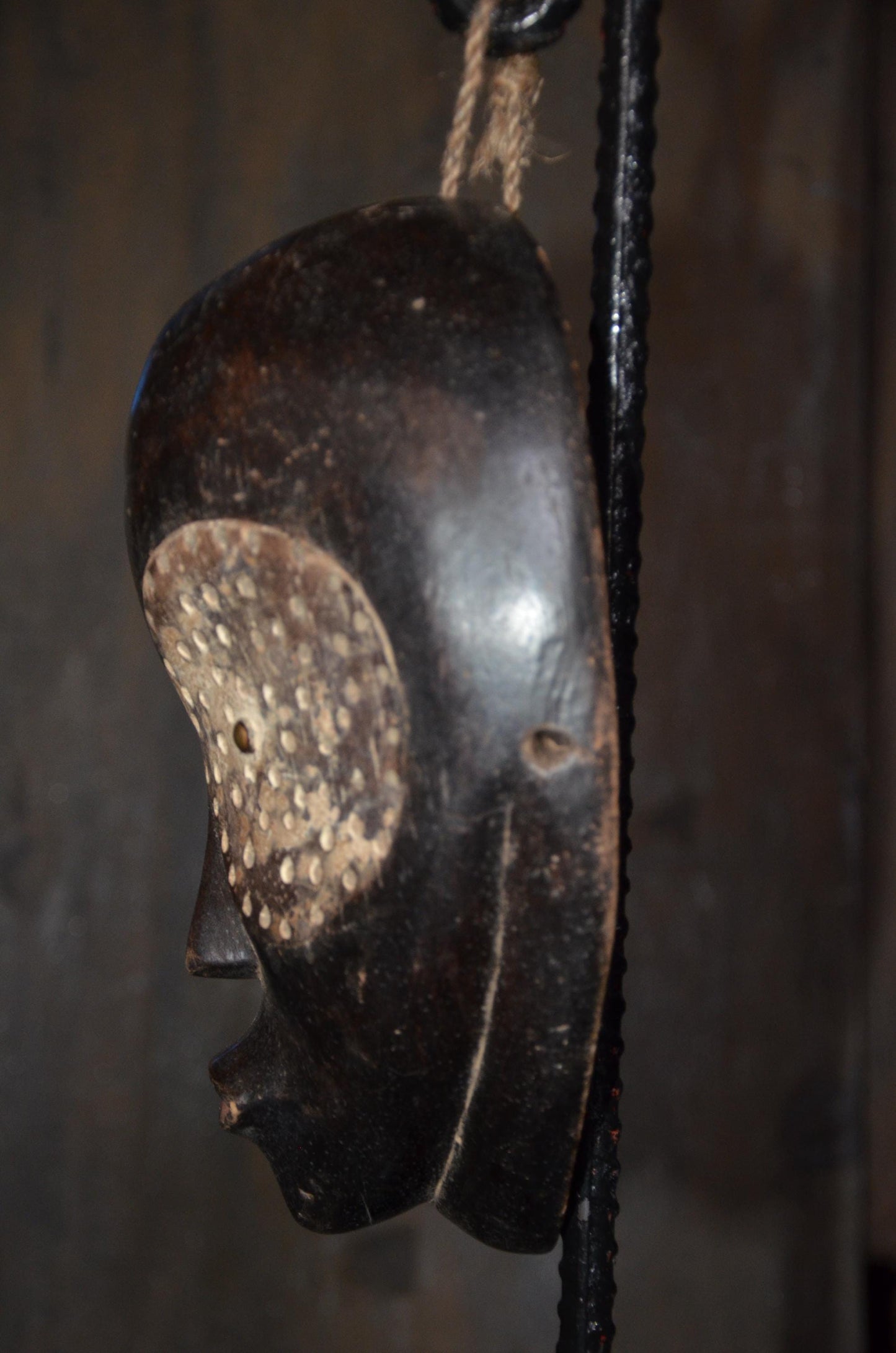 Authentic Lega Mask | Idumu Ancestral Art | Congo Tribal Woodcarving