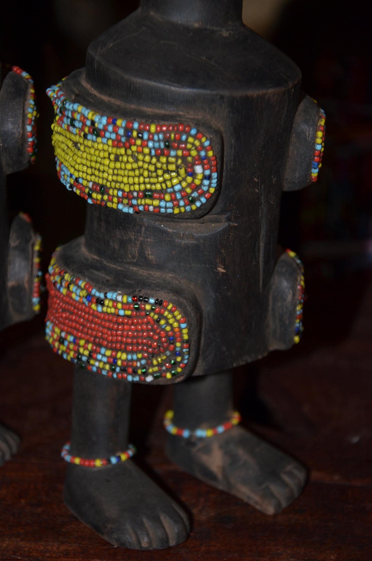 Authentic Namji Fertility Doll Pair | African Tribal Art | Dowayo