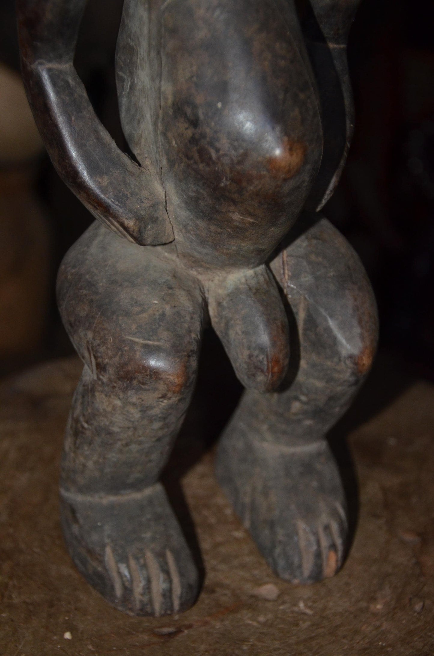 Authentic Tanzanian Power Figure | Kwaya Sukuma Nyamwezi Wood Carving | Tribal Statue