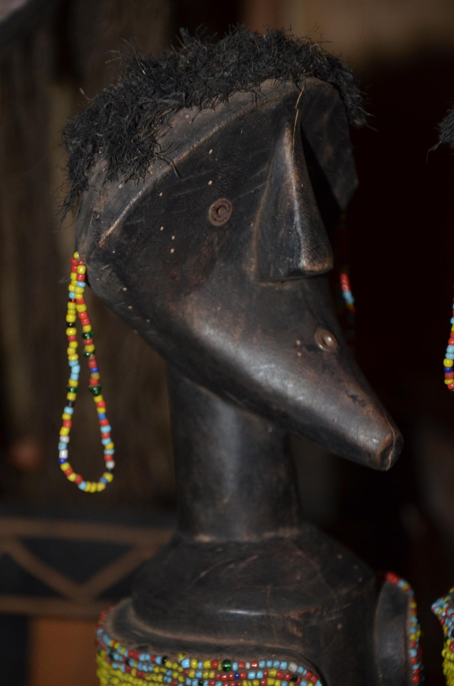 Authentic Namji Fertility Doll Pair | African Tribal Art | Dowayo