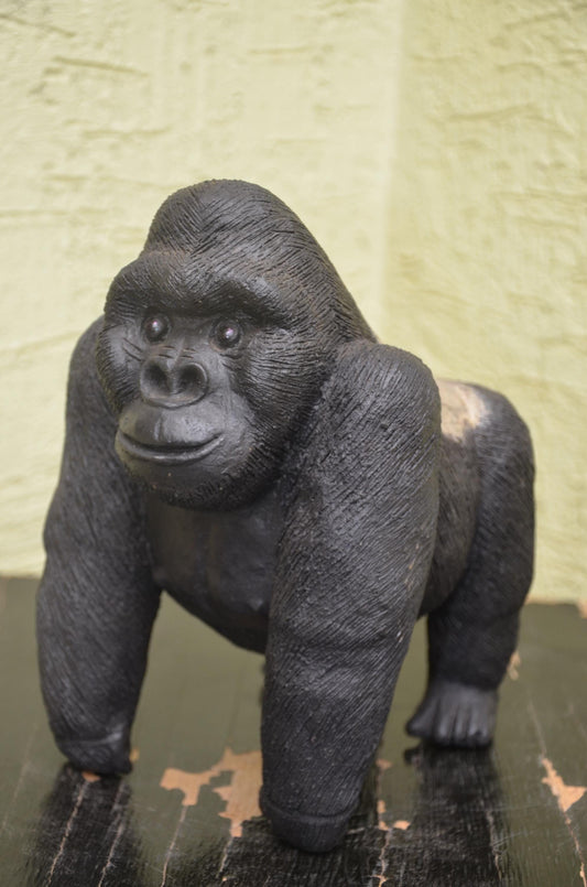 Handcrafted Clay Sculpture | Alpha Silverback Gorilla