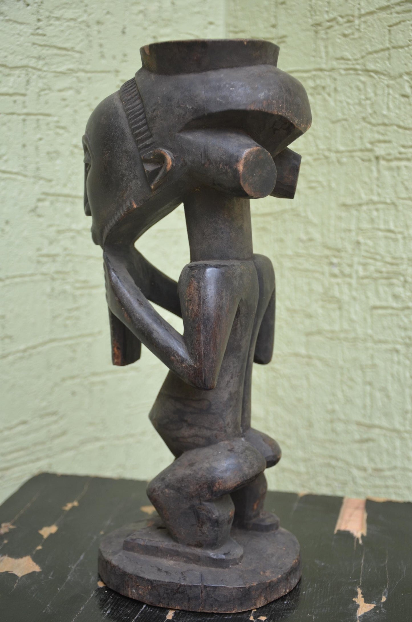 Authentic Kusu/Hemba Male Ancestor Figure | Congolese Art