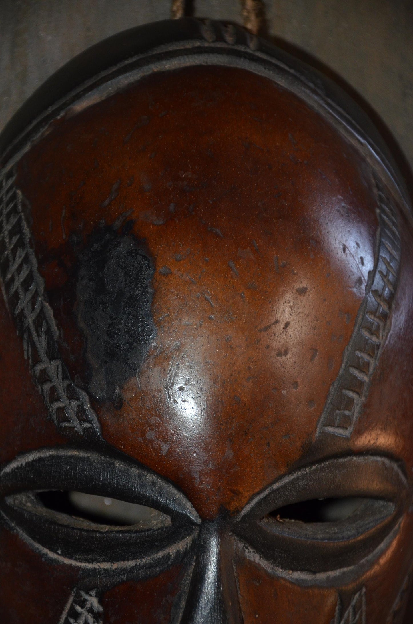 Authentic Chokwe Mask | Congolese Tribal Art | Hand-Carved Wood