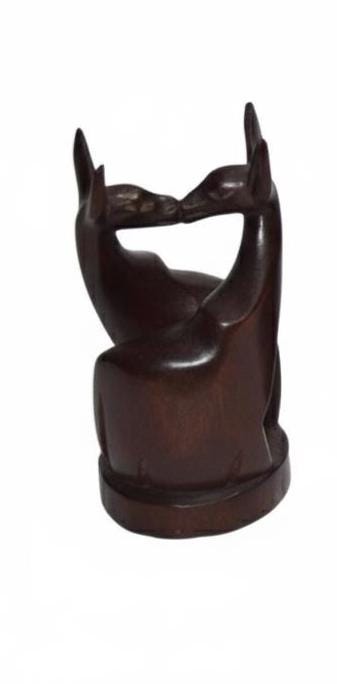 Impala – Hand-Carved Wooden Sculpture