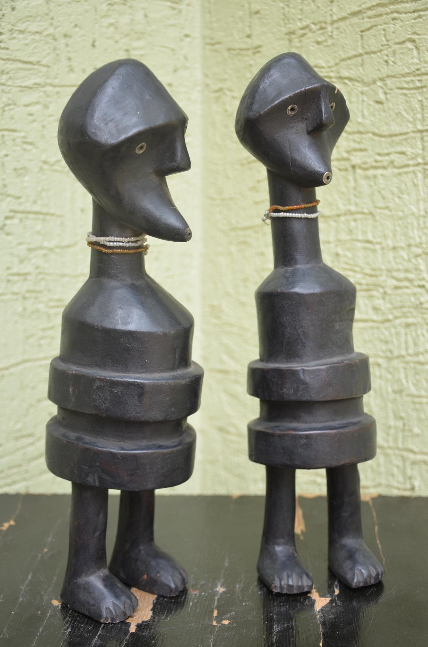 Authentic Zaramo-Style Stylized Ancestral Figures | Tanzanian Art