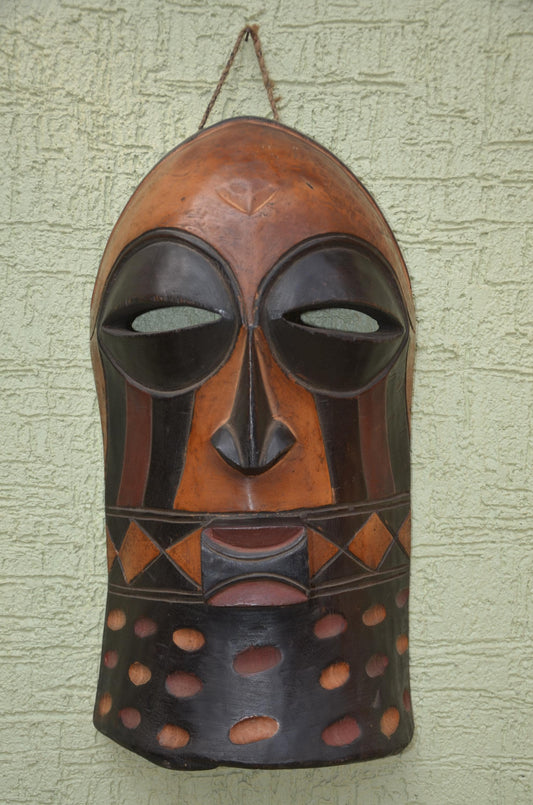 Tetela Tribal Mask | African Wooden Art