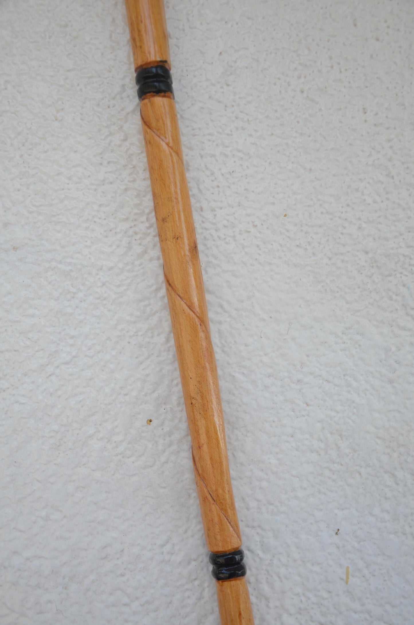 Handcrafted African Royal Walking Stick | Traditional Wooden Cane and Staff