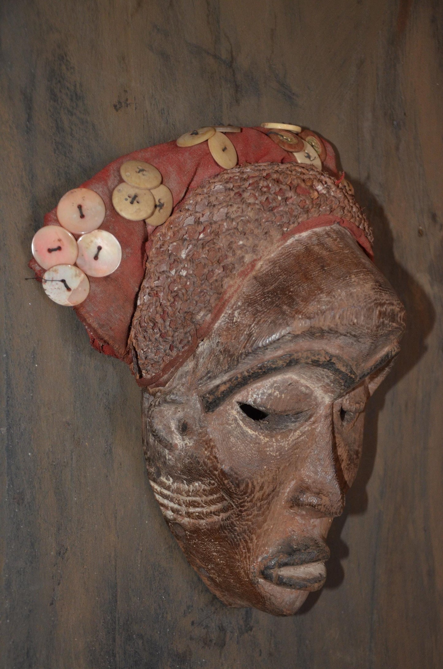 Authentic Chokwe Mwana Pwo Mask | African Tribal Art | Congo Decor