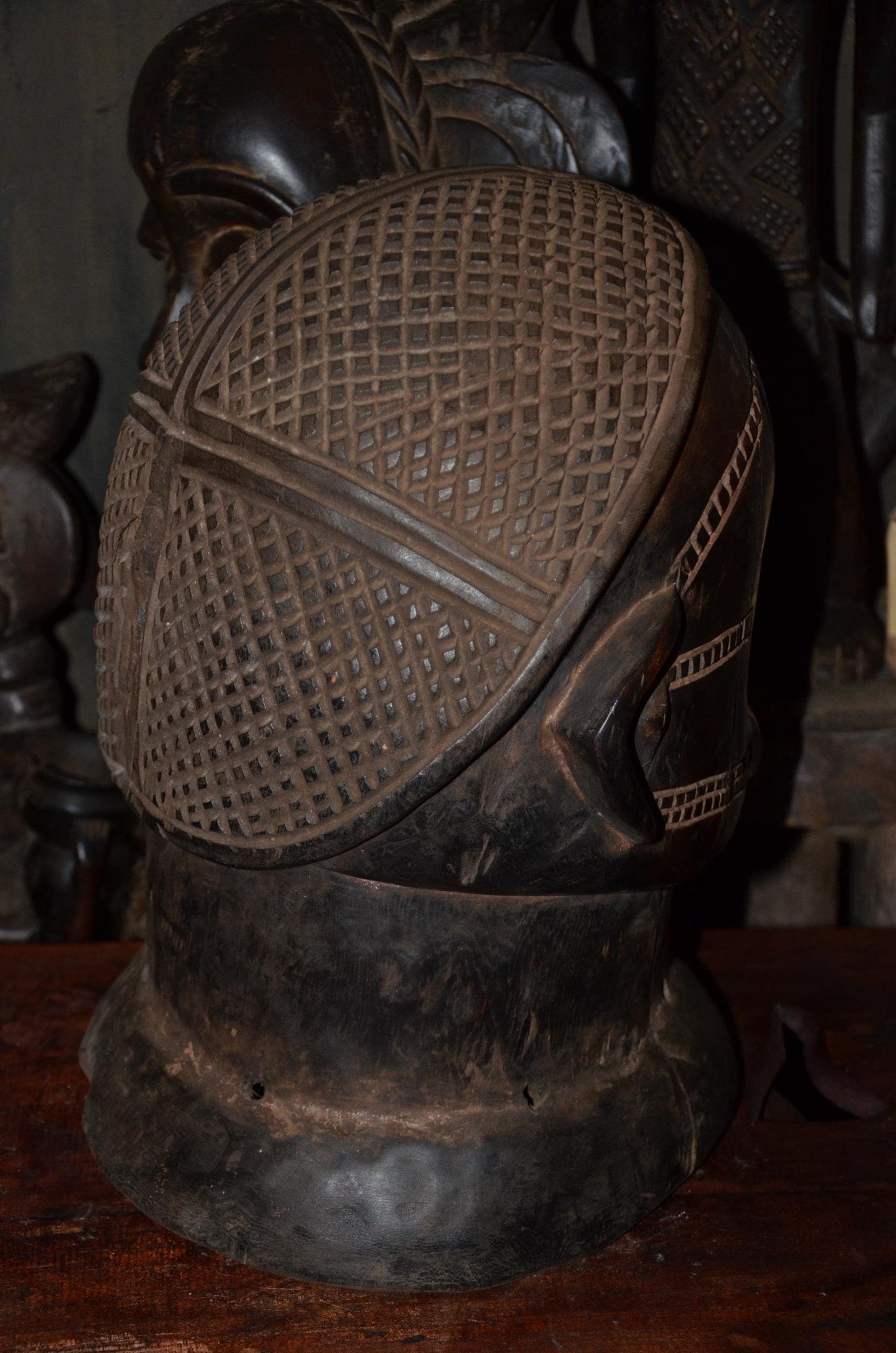 Authentic African Helmet Mask | Hehe Sukuma Nyamwezi | Tribal Tribal Art