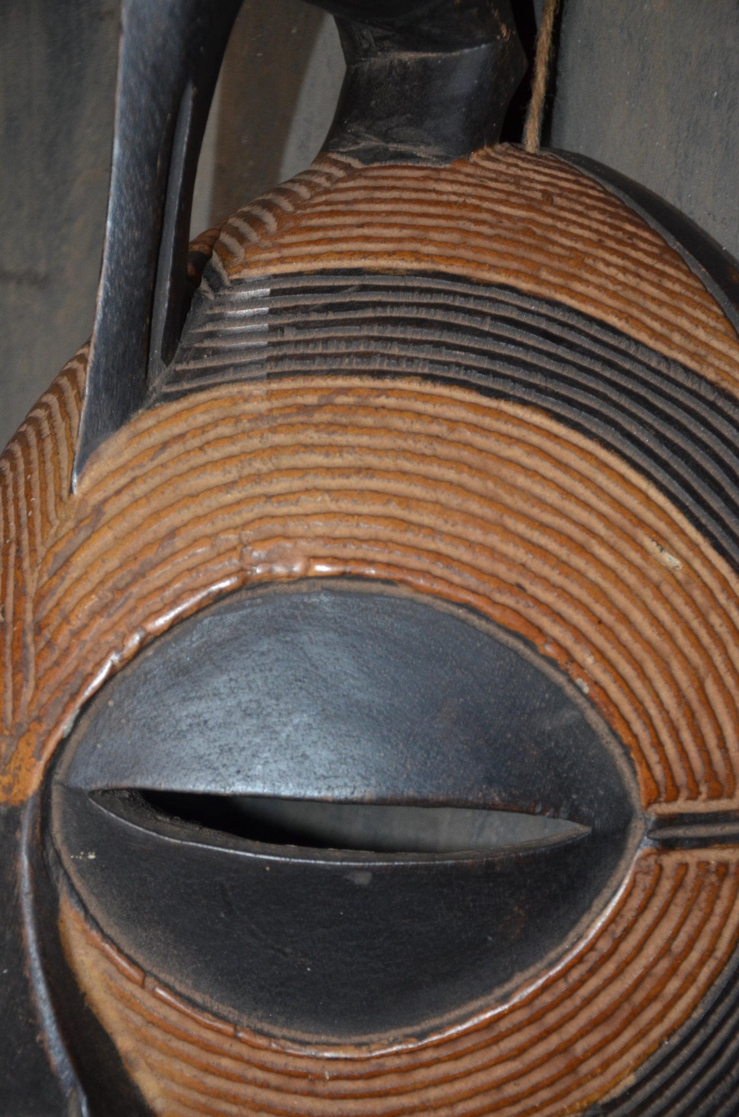 Authentic Luba "Kifwebe" Bird Mask | Congolese Tribal Art
