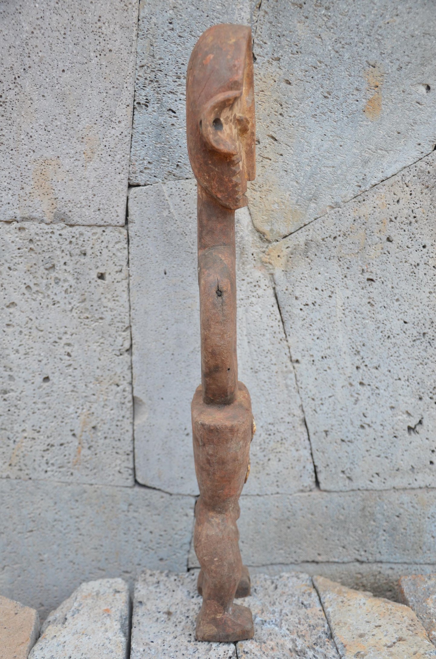 Authentic Mumuye Ancestor Figure | Nigerian Tribal Art | Abstract