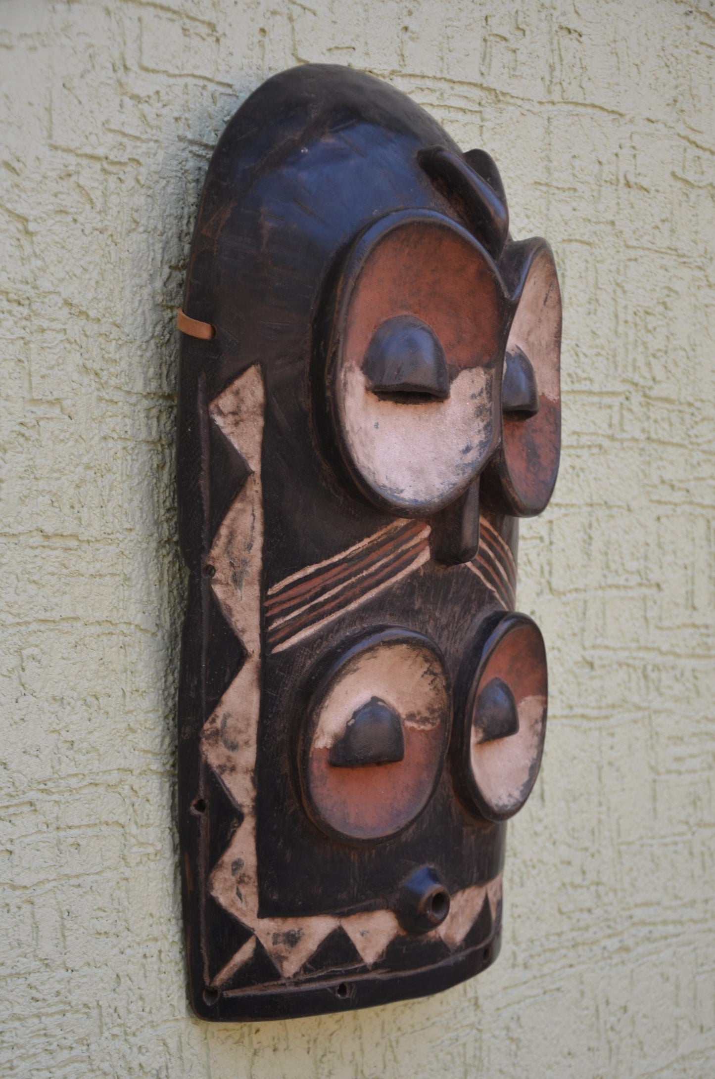 Authentic Emangungu Plank Mask | African Tribal Art