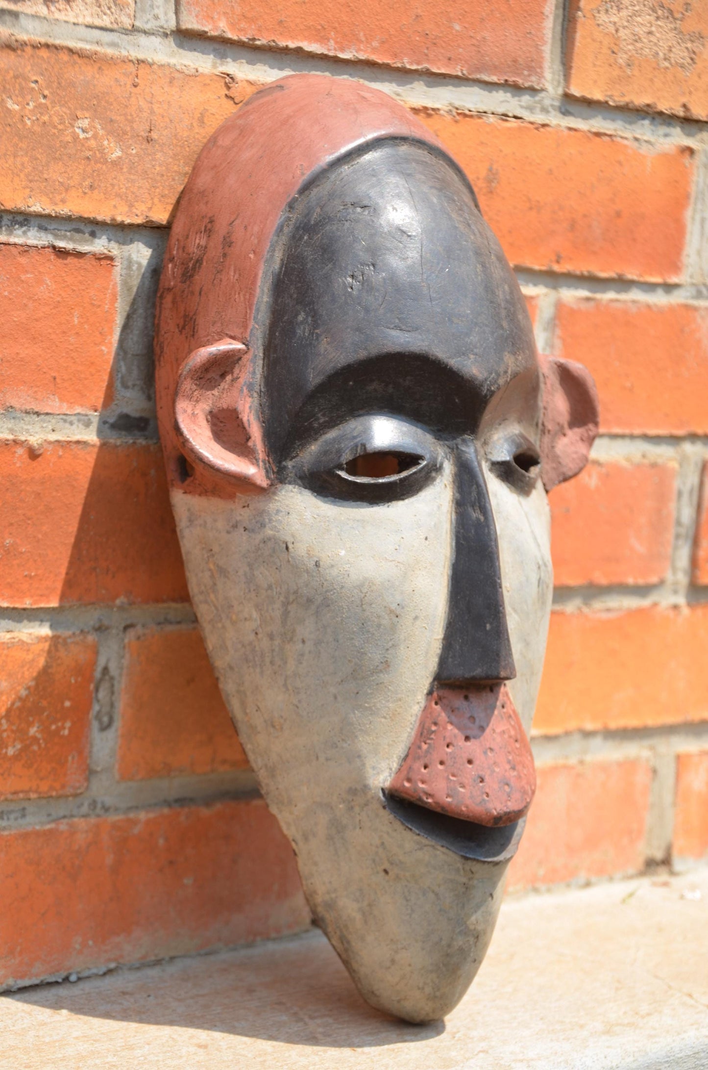 Authentic Fang Face Mask | Gabonese Tribal Art
