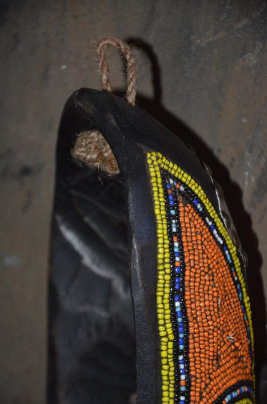 Authentic Bamileke Beaded Mask | Cameroon Grassfields | Tribal Art