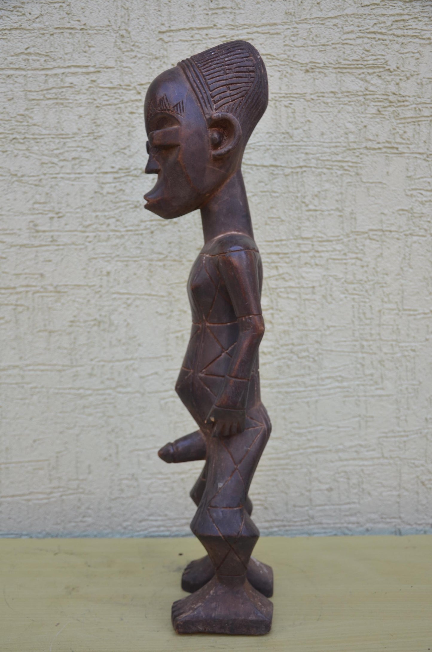 Authentic Luba Songye Statue | Congolese Tribal Art
