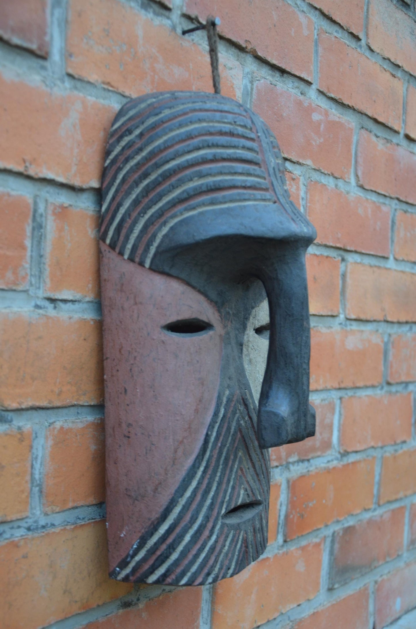 Authentic Pende Tribal Mask | Congolese Ceremonial Art