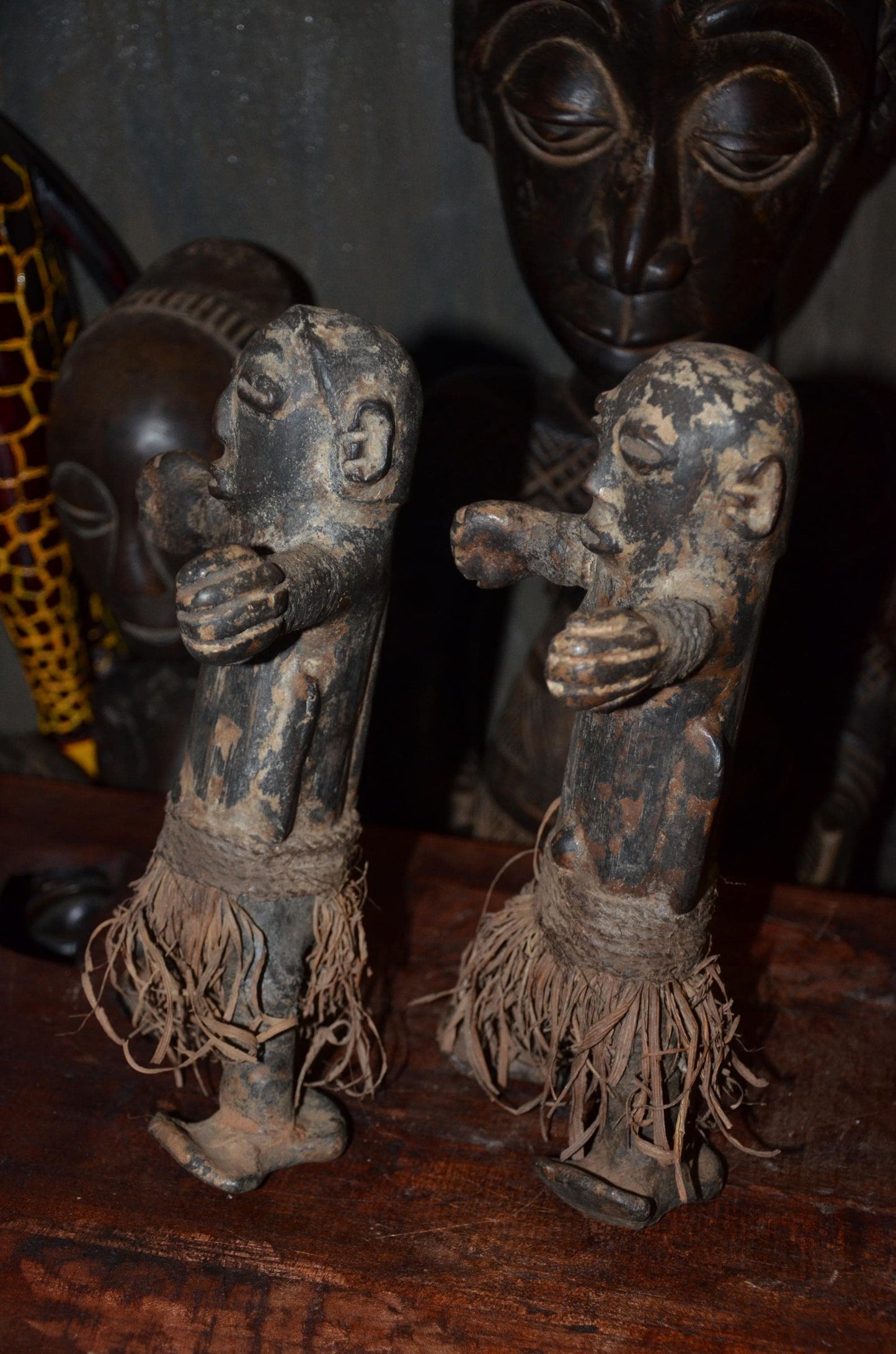 Authentic Namji Fertility Doll | Cameroon Tribal Art | Hand-Carved Wood
