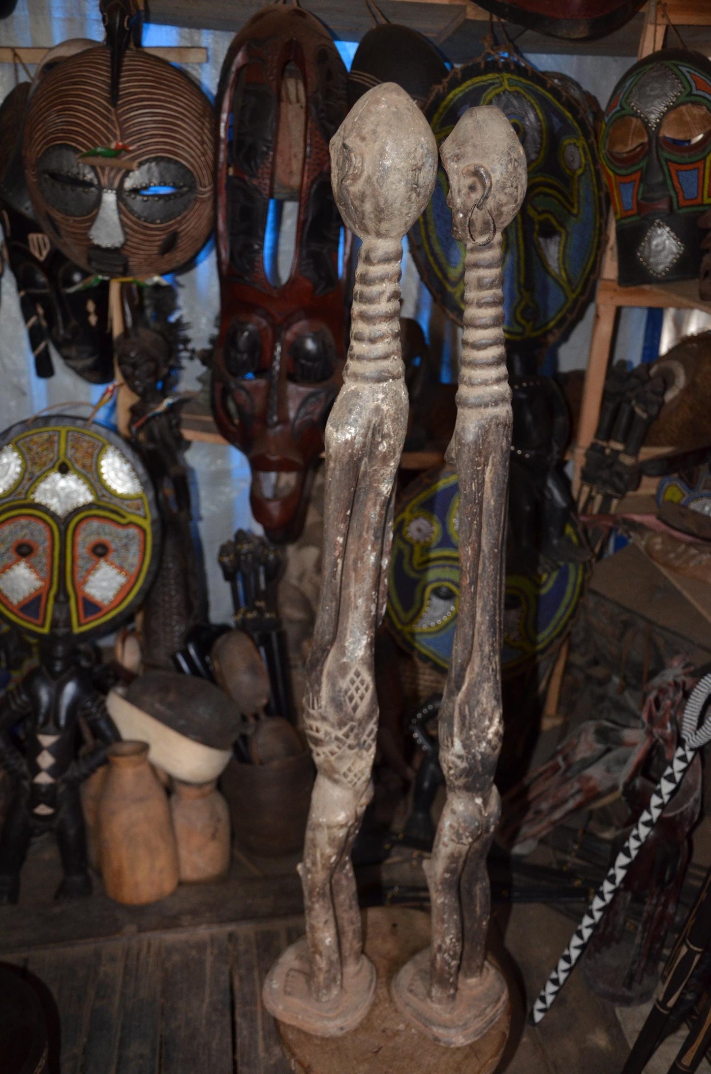 Authentic Mumuye Figure | Lagalagana Ancestor Art | Nigerian Tribal Statue