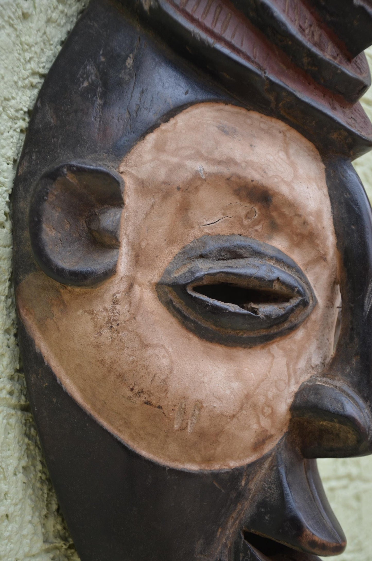 Kumu Tribal Mask | African Wooden Art