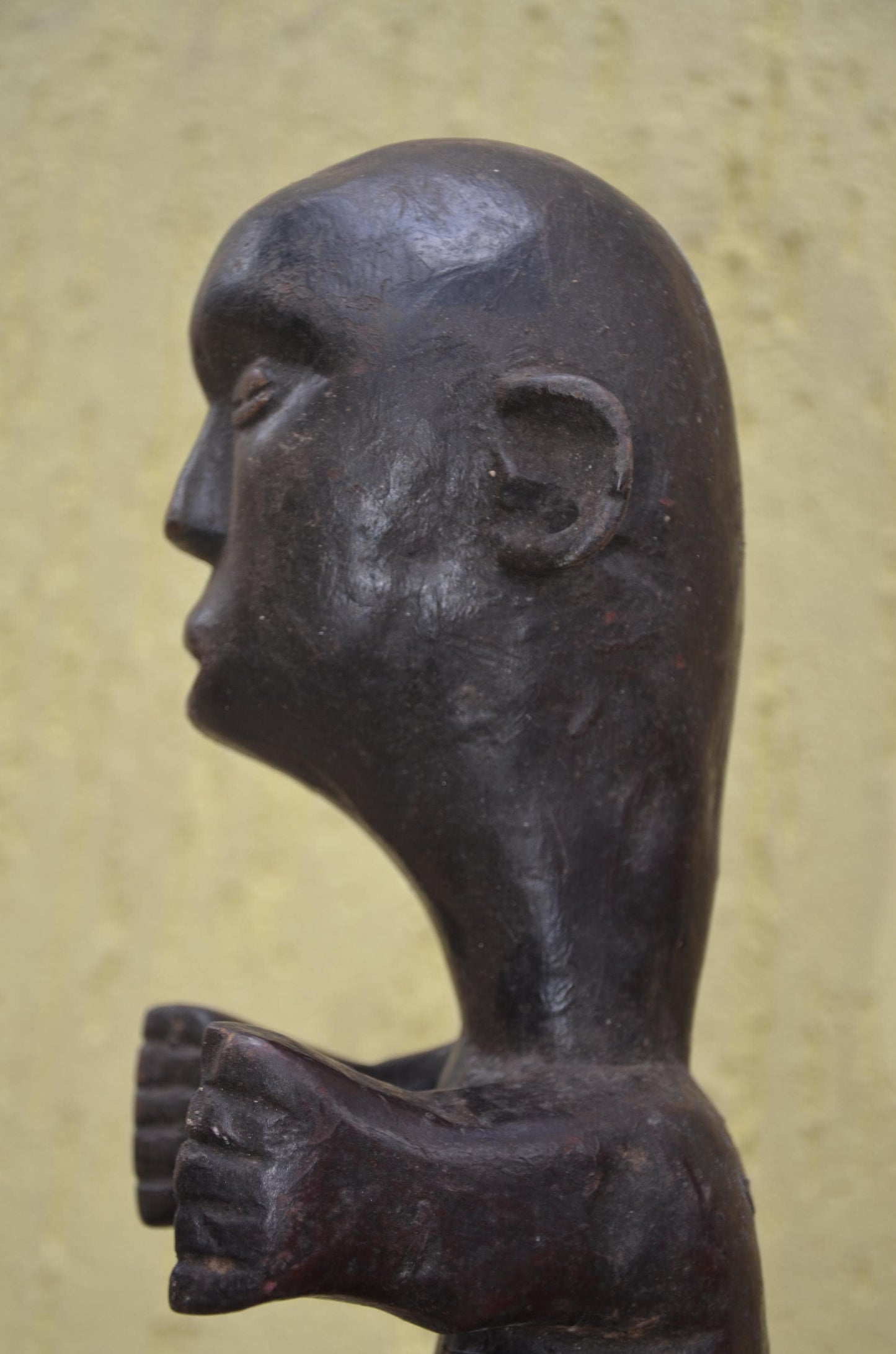 Azande Couple Statues – 18" Zande Hand-Carved Wood Congo Figures – Tribal Art.