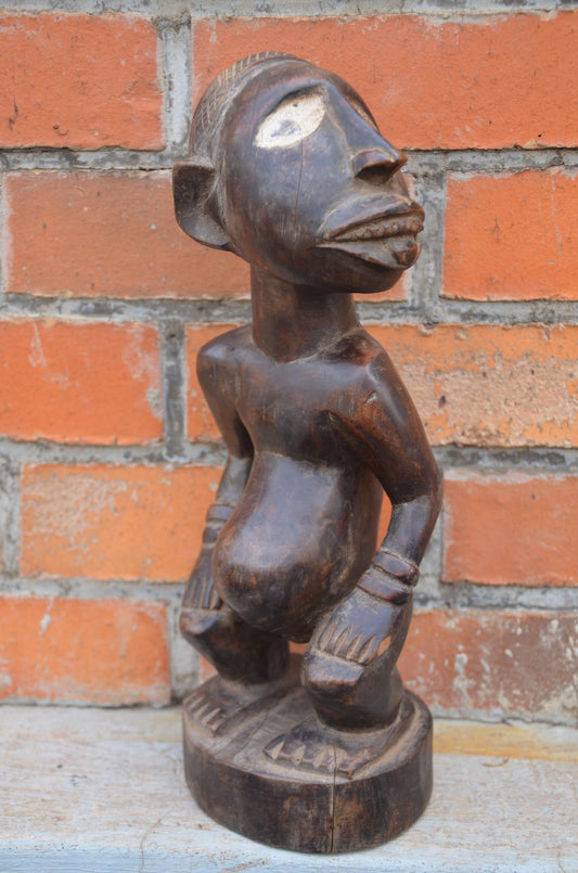 Authentic Kongo/Yombe Ancestor Figure | Congolese Tribal Art