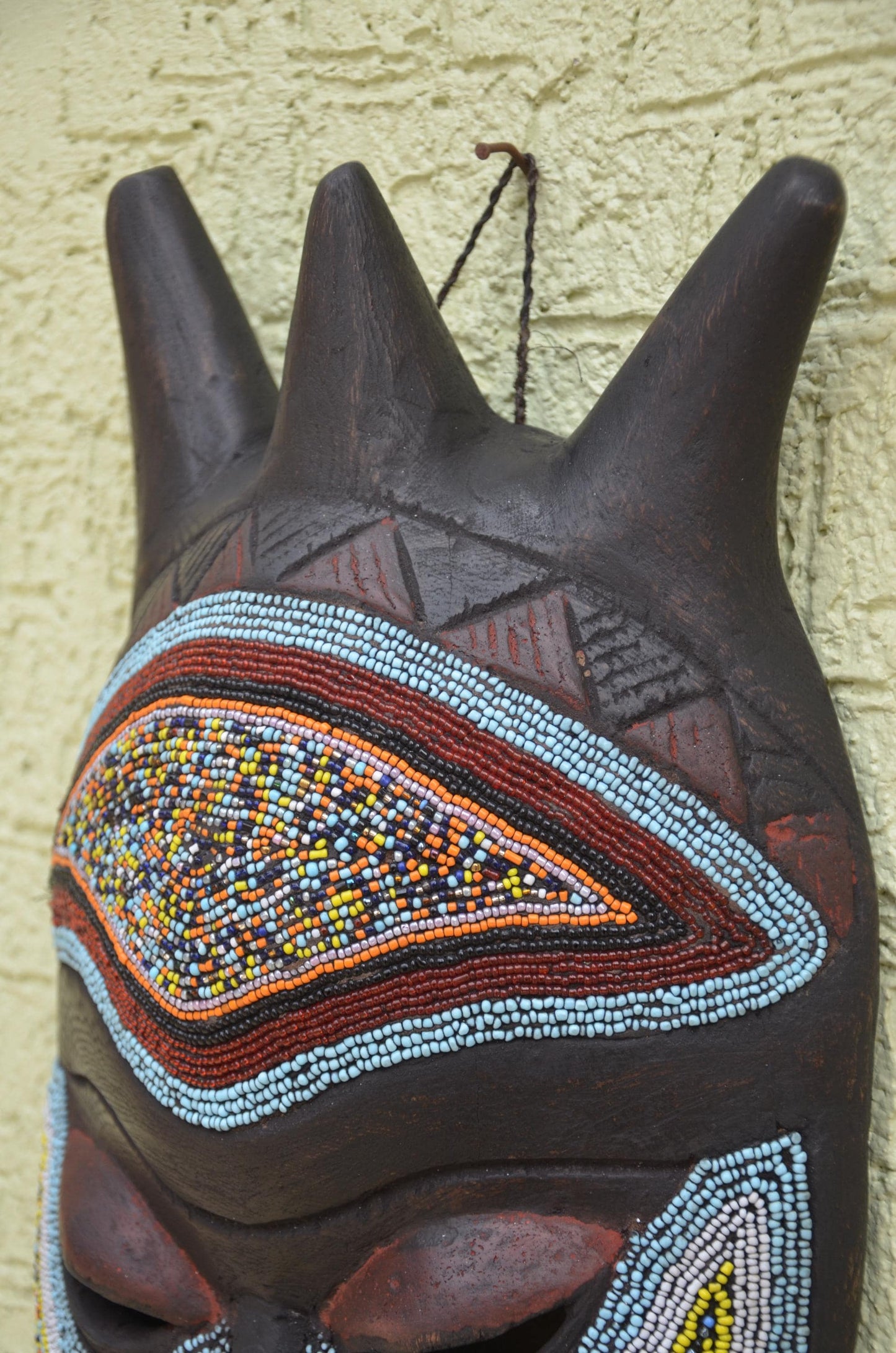 Authentic Lwalwa Tribal Mask | Congolese Art