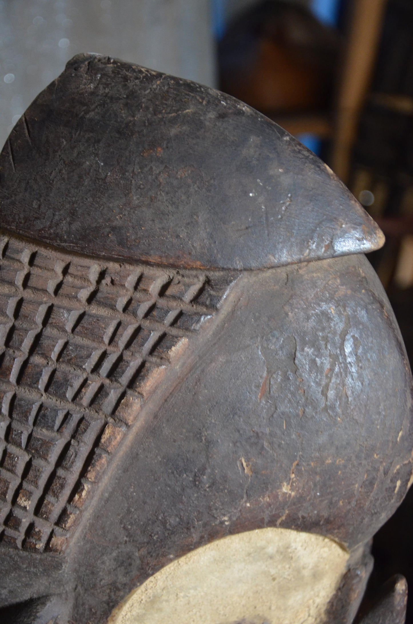 Authentic Hemba "Soko Mutu" Mask | Congolese Tribal Art
