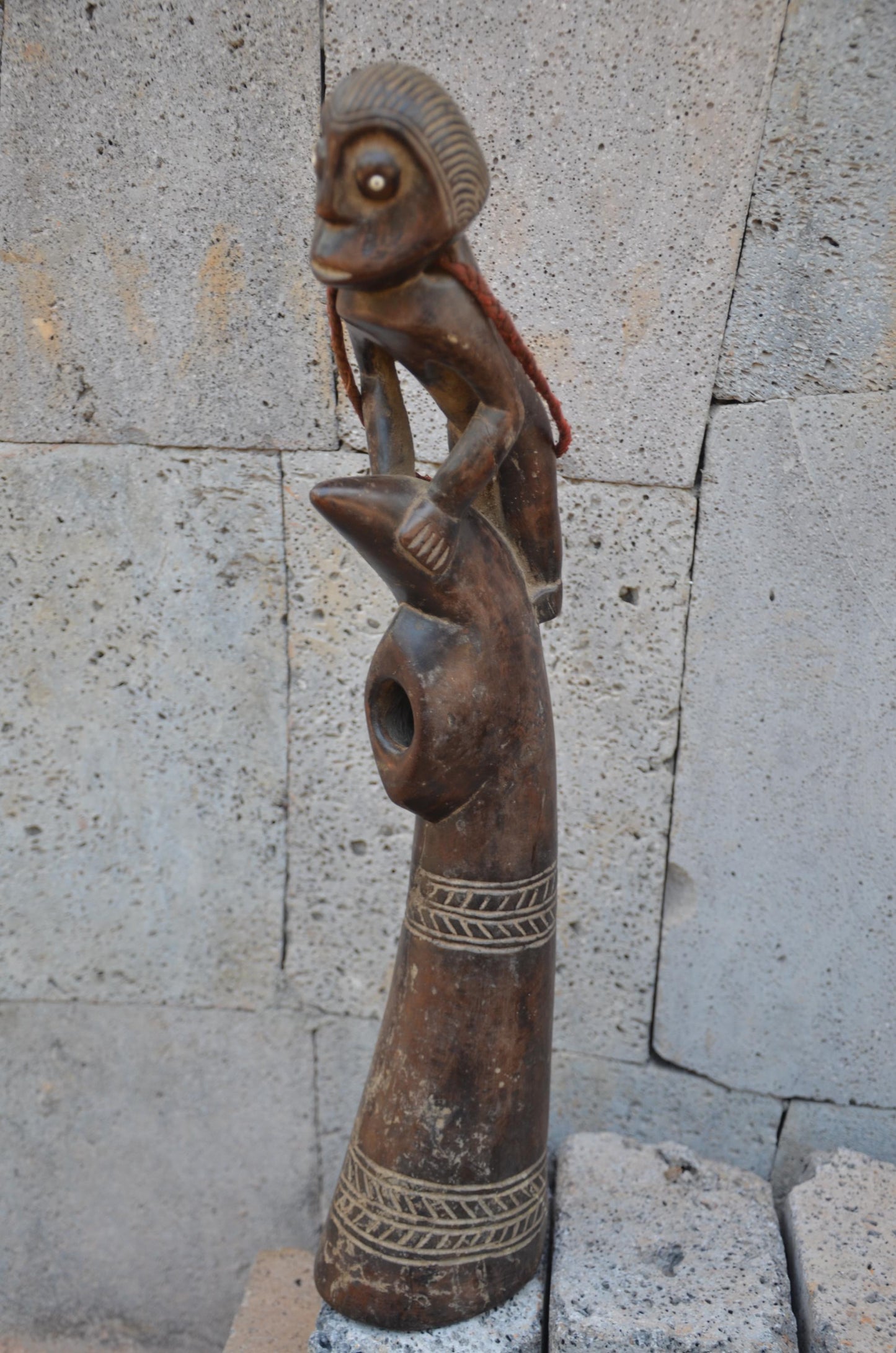 Authentic Senufo Rhythm Pounder | African Tribal Sculpture