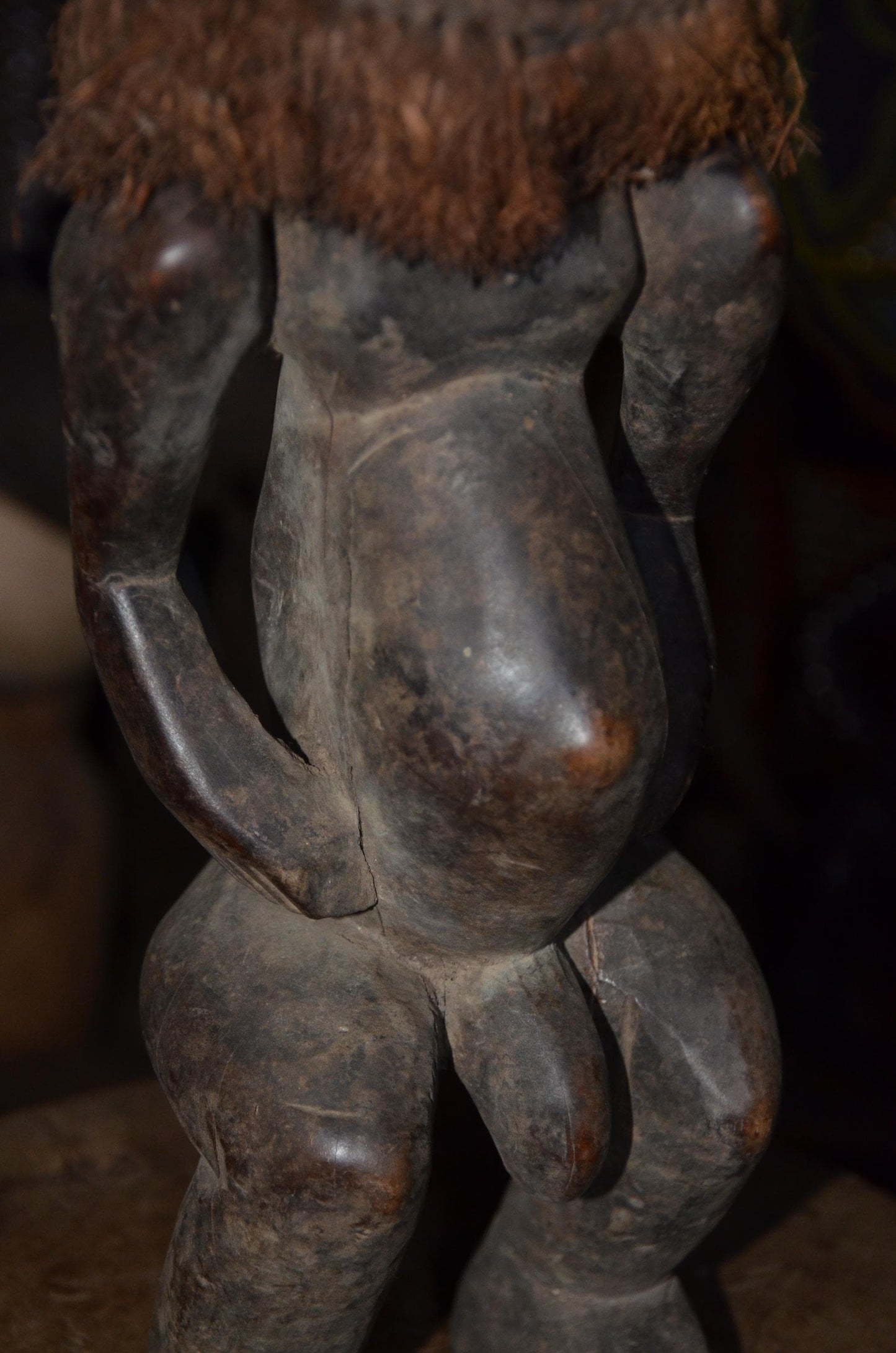 Authentic Tanzanian Power Figure | Kwaya Sukuma Nyamwezi Wood Carving | Tribal Statue
