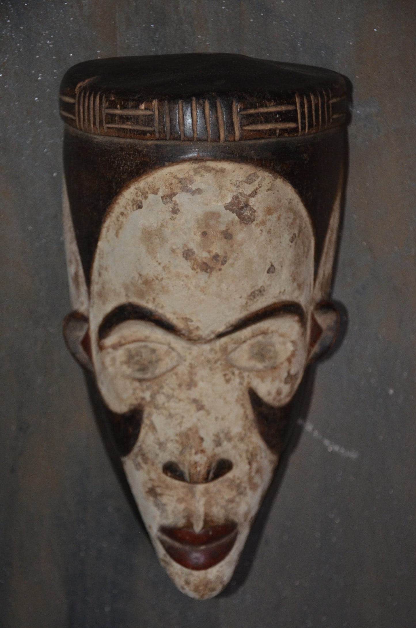Authentic Fang Ngil Mask | Minimalist Gabonese Tribal Art